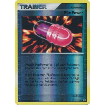 PlusPower (Platinum 112/127) (Reverse Holo) English - Excellent