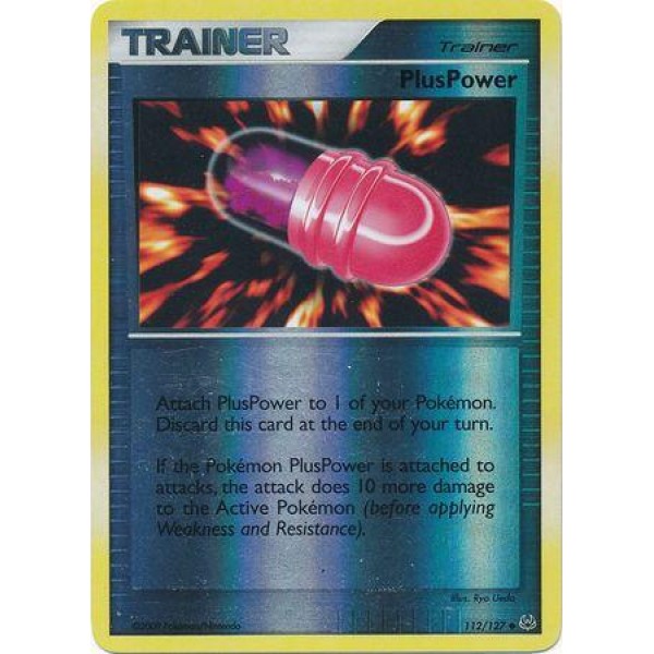PlusPower (Platinum 112/127) (Reverse Holo) English - Excellent