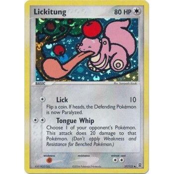 Lickitung (EX FireRed LeafGreen 37) (Holo)  English - Near Mint