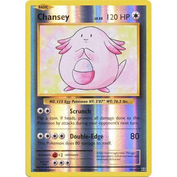 Chansey (Evolutions 70/108) (Reverse Holo) English - Near Mint