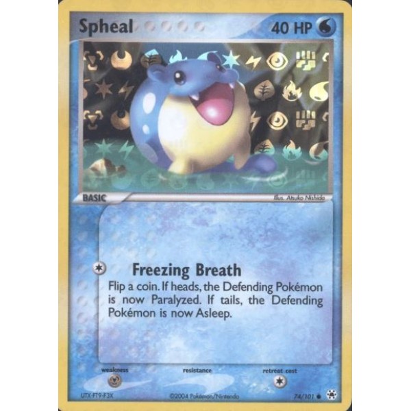 Spheal (Holo) (EX Hidden Legends 74) (Holo) English - Excellent