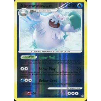 Abomasnow Lv.42 (Stormfront 12/100) (Reverse Holo) English - Near Mint