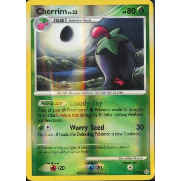 Cherrim Lv.33 (Arceus 15/99) (Reverse Holo) English - Near Mint