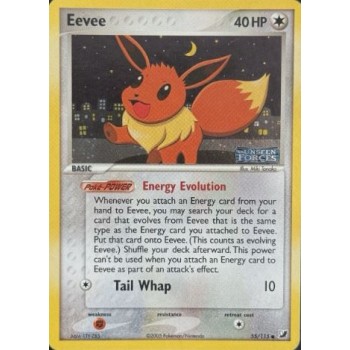 Eevee (EX Unseen Forces 55) (Stamped Holo) English - Good