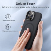 Θήκη Σιλικόνης ESR Cloud Stash Stand με Magsafe για iPhone 15 Pro - Black