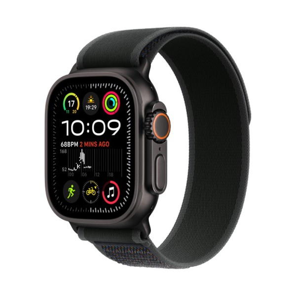 Refurbished - Apple Watch Ultra 2 Αδιάβροχο με Παλμογράφο Titanium 49mm - Black