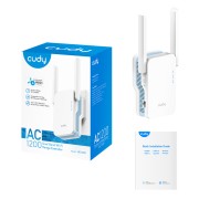 Cudy RE1200 AC1200 Mesh Wi-Fi Range Extender Dual Band - Λευκό