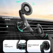ESR Omnilock Magnetic MagSafe Car (Αεραγωγού) - Black