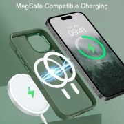 Θήκη Σιλικόνης Orso MagCase Focus MagSafe iPhone 15 - Frosted Green