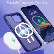 Θήκη Σιλικόνης Orso MagCase Focus MagSafe iPhone 15 - Frosted Purple