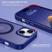 Θήκη Σιλικόνης Orso MagCase Focus MagSafe iPhone 15 - Frosted Purple