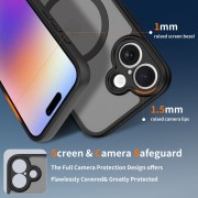 Θήκη Σιλικόνης Tech-Protect BasicMag με Magsafe για iPhone 17 - Black