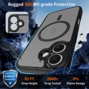 Θήκη Σιλικόνης Tech-Protect BasicMag με Magsafe για iPhone 17 - Black