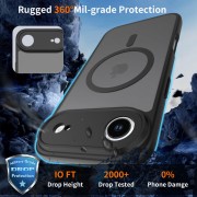 Θήκη Σιλικόνης Tech Protect BasicMag με Magsafe για iPhone Air- Black
