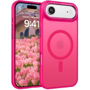 Θήκη Σιλικόνης Orso MagCase Focus με Magsafe για iPhone Air- Frosted Hot Pink