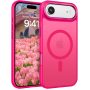 Θήκη Σιλικόνης Orso MagCase Focus με Magsafe για iPhone Air- Frosted Hot Pink