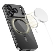 Θήκη Σιλικόνης Tech-Protect FlexMag με Magsafe για iPhone 17 Pro - Shiny Black