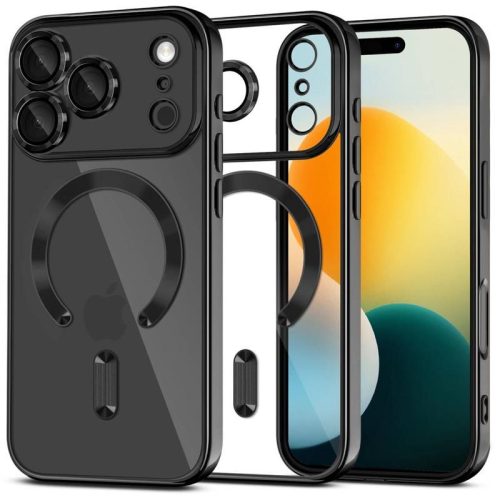Θήκη Σιλικόνης Tech-Protect FlexMag με Magsafe για iPhone 17 Pro - Shiny Black