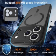 Θήκη Σιλικόνης Tech-Protect BasicMag με Magsafe για iPhone 17 Pro - Black
