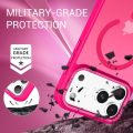 Θήκη Σιλικόνης Orso MagCase Focus με MagSafe για iPhone 17 Pro Max - Frosted Hot Pink
