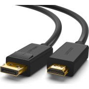 Καλώδιο Ugreen DisplayPort male σε HDMI male 2m - Black 