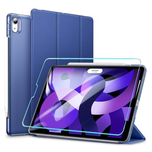 Θήκη Book Set Ascend Trifold Case with Tempered Glass για Apple iPad Air 11”” (2024) & iPad Air 4/5 - Navy Blue