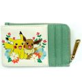 Πορτοφόλι Zip Loungefly: Pokémon - Pikachu & Eevee Floral