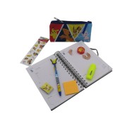Pokémon Stationery Set 7pcs με Τριπλή Κασετίνα & Αυτοκόλλητα