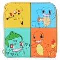 Πορτοφόλι Zip Around Loungefly: Pokémon - Starters