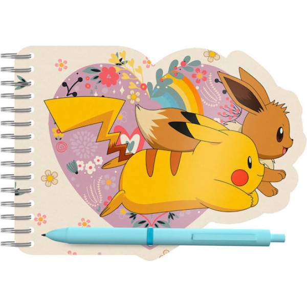 Σετ Σημειωματάριο & Στυλό Pokémon Flower Collection
