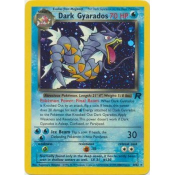 Dark Gyarados (Team Rocket 8/82) (Holo Rare ) English - Good