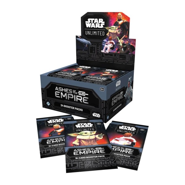 Star Wars: Unlimited – Ashes of the Empire  – Booster Box (24 Booster Packs – English)