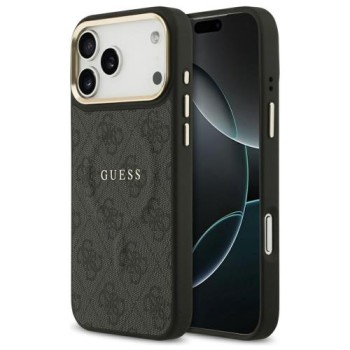 Θήκη Σιλικόνης Guess Magsafe για Apple iPhone 17 Pro  - Black