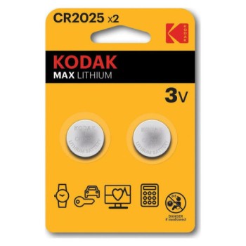 Αλκαλικές Μπαταρίες KODAK CR2025 2 τμχ
