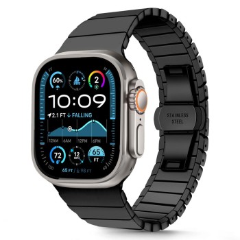 Μεταλλικό Λουράκι Tech-Protect για Apple Watch 44/45/46/49mm - Black