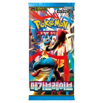 Pokémon TCG: Scarlet & Violet - Mega Brave - Booster Box - Korean  Language