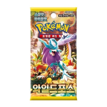 Pokémon TCG: Scarlet & Violet  Wild Force Booster Pack - Korean Lang.