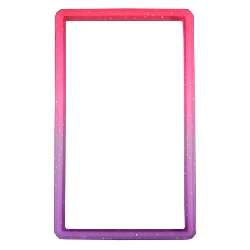 Bumper Protector TPU Σιλικόνης Για PSA Slabs –Purple  - Pink  Glitter Gradient 