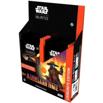 Star Wars: Unlimited - A Lawless Time Carbonite Booster Display - English (24 packs)