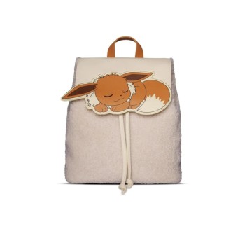 Τσάντα Πλάτης Difuzed: Pokémon - Eevee Mini Backpack Με Γούνινη Επένδυση