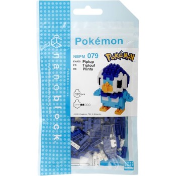Pokémon – Kawada Nanoblock Piplup (NBPM_079) – 170 Κομμάτια