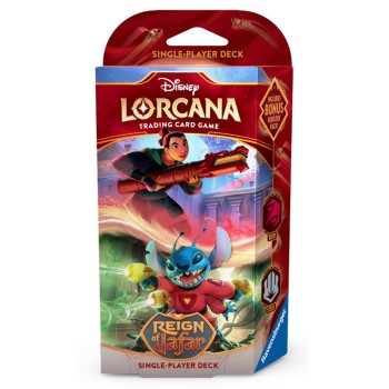 Disney Lorcana - Reign of Jafar: Starter Deck ( Mulan and Stich )