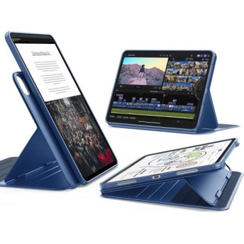 Θήκη Book ESR Flip Hybrid Case  για Apple iPad Pro 11” Gen 5/ Gen 6  (2024 - 2025)  - Navy Blue