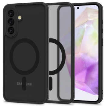 Θήκη Σιλικόνης Tech-Protect Magamat με Magsafe Back Cover για Samsung Galaxy A36 5G – Matte Black