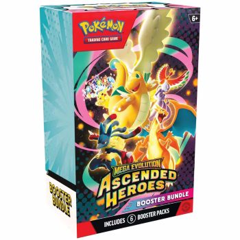 Pokémon TCG: Mega Evolution Ascended Heroes  – Booster Bundle (6 Boosters)
