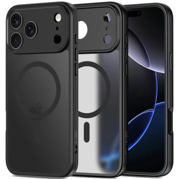 Θήκη Σιλικόνης Tech-Protect Basic με Magsafe για iPhone 17 Pro Max - Matte Black