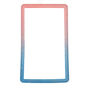 Bumper Protector TPU Σιλικόνης Για PSA Slabs –  Light Pink - Light Blue  Glitter Gradient 