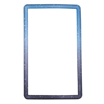 Bumper Protector TPU Σιλικόνης Για PSA Slabs – Blue  - Grey Glitter Gradient 