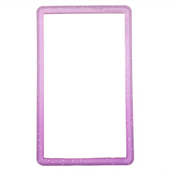 Bumper Protector TPU Σιλικόνης Για PSA Slabs – Transparent Pink - Light Purple Glitter Gradient 