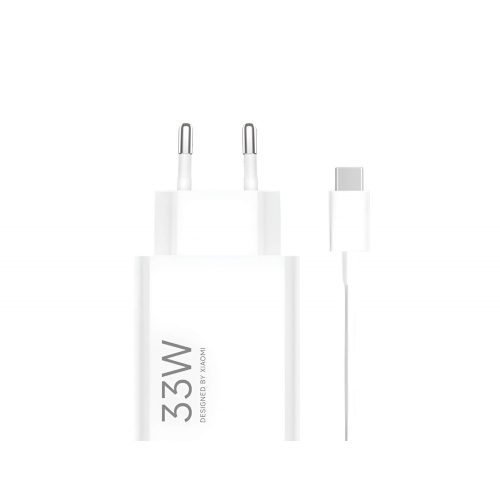 Φορτιστής Xiaomi Charging Combo 33W με Θύρα USB-A και καλώδιο USB-C - White (Blister)